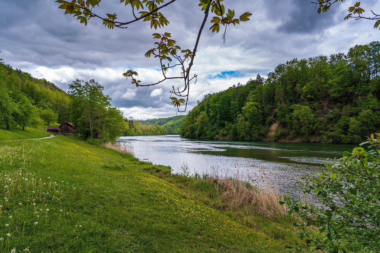 river, nature, outdoors